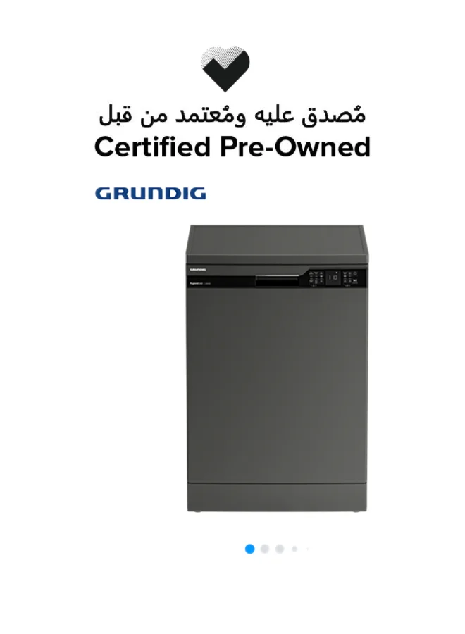 Premium Full Size Freestanding Dishwasher (Silver, 60 cm) od7py