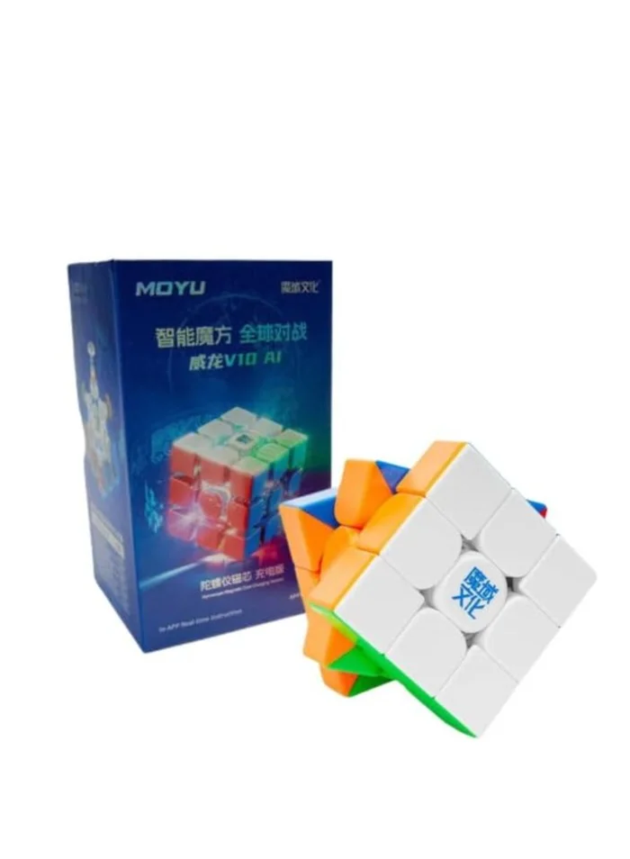 Smart Bluetooth Speed Cube Professional Training Puzzle Toy (5.6 cm) tnwu3