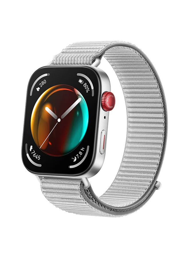 Smart Fit 3 Smartwatch 1.82 Inch AMOLED Display Premium Health Tracker Fitness Watch (Grey, 4.6 cm) 4ctxc