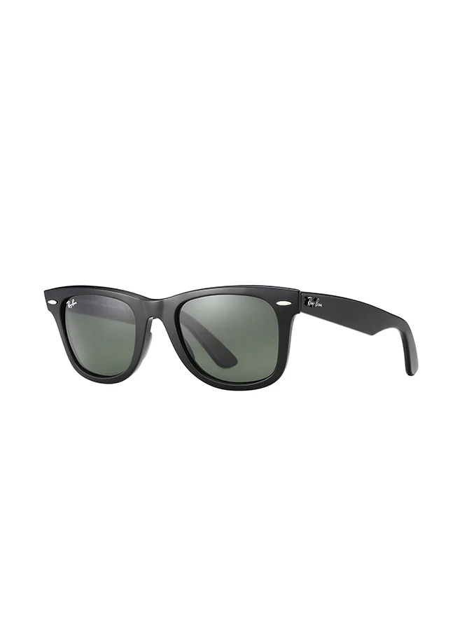 Premium Wayfarer Sunglasses Classic Retro Style UV Protection (Black, 50 mm) guysd
