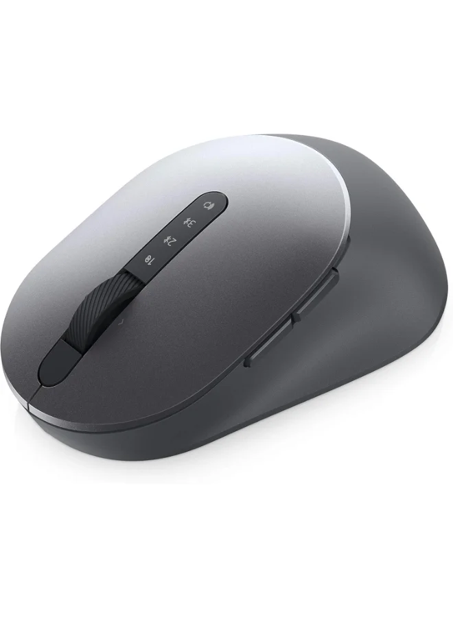 Premium Multi-Device Wireless Mouse Ergonomic Optical Peripheral for Windows (Grey) vkmo5