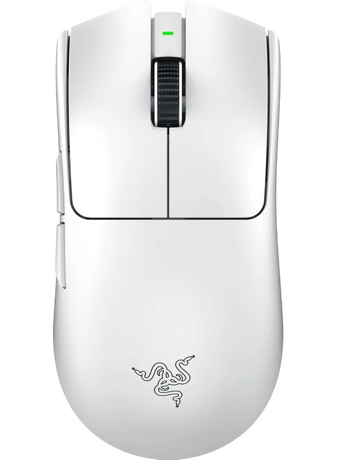 Premium Wireless Esports Gaming Mouse Lightweight Symmetrical Design with High-Precision Optical Sensor and Programmable Controls (White, 55g) pkj9p