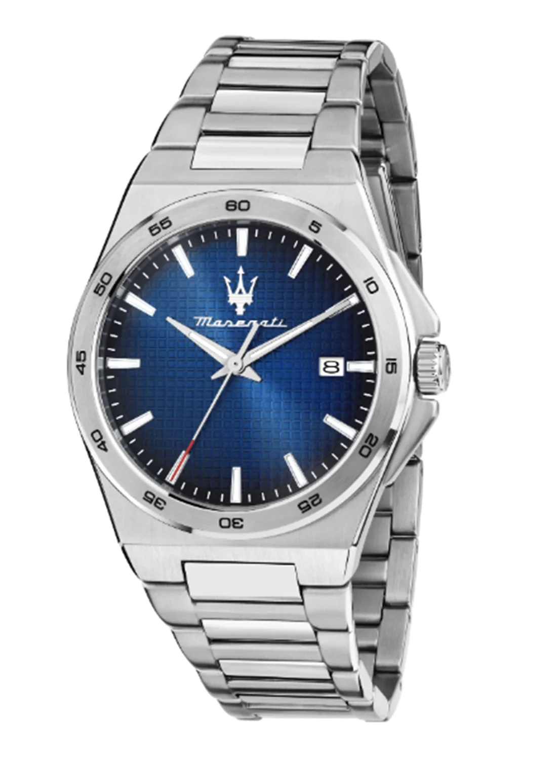 Premium Men's Stainless Steel Watch with Blue Multi-Finishing Dial (40mm) kasy1