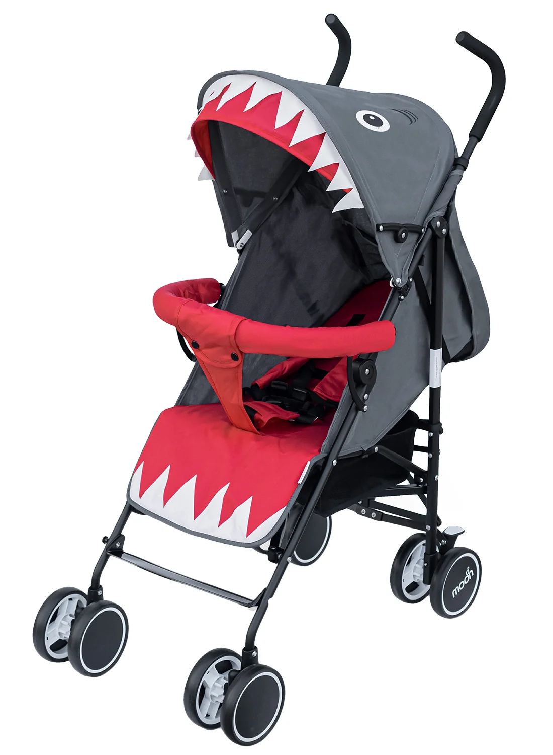 Moon Safari Stroller Character Shark Plush Toy (Suitable From Birth) xar9r