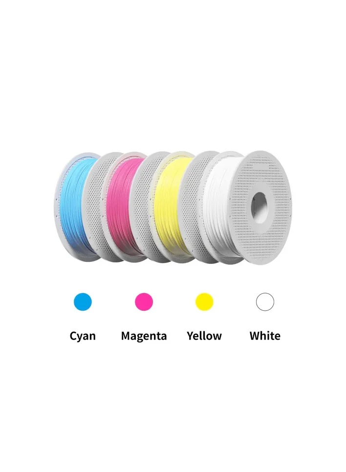 Premium PLA Lithophane Filament Bundle (CMYK Color Set, 4 x 250g) vqy10