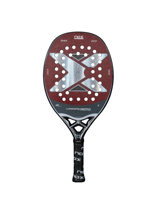 NOX Beach Varadero Padel Racket Premium Lightweight Carbon Fiber (Unisex, 360g) przzb