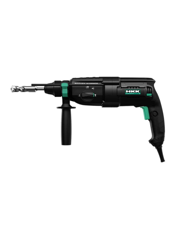HKK Heavy-Duty Rotary Hammer Drill 800W 3-Mode Corded Power Tool for Concrete and Metal Drilling (Professional Grade, 800W) 4d620