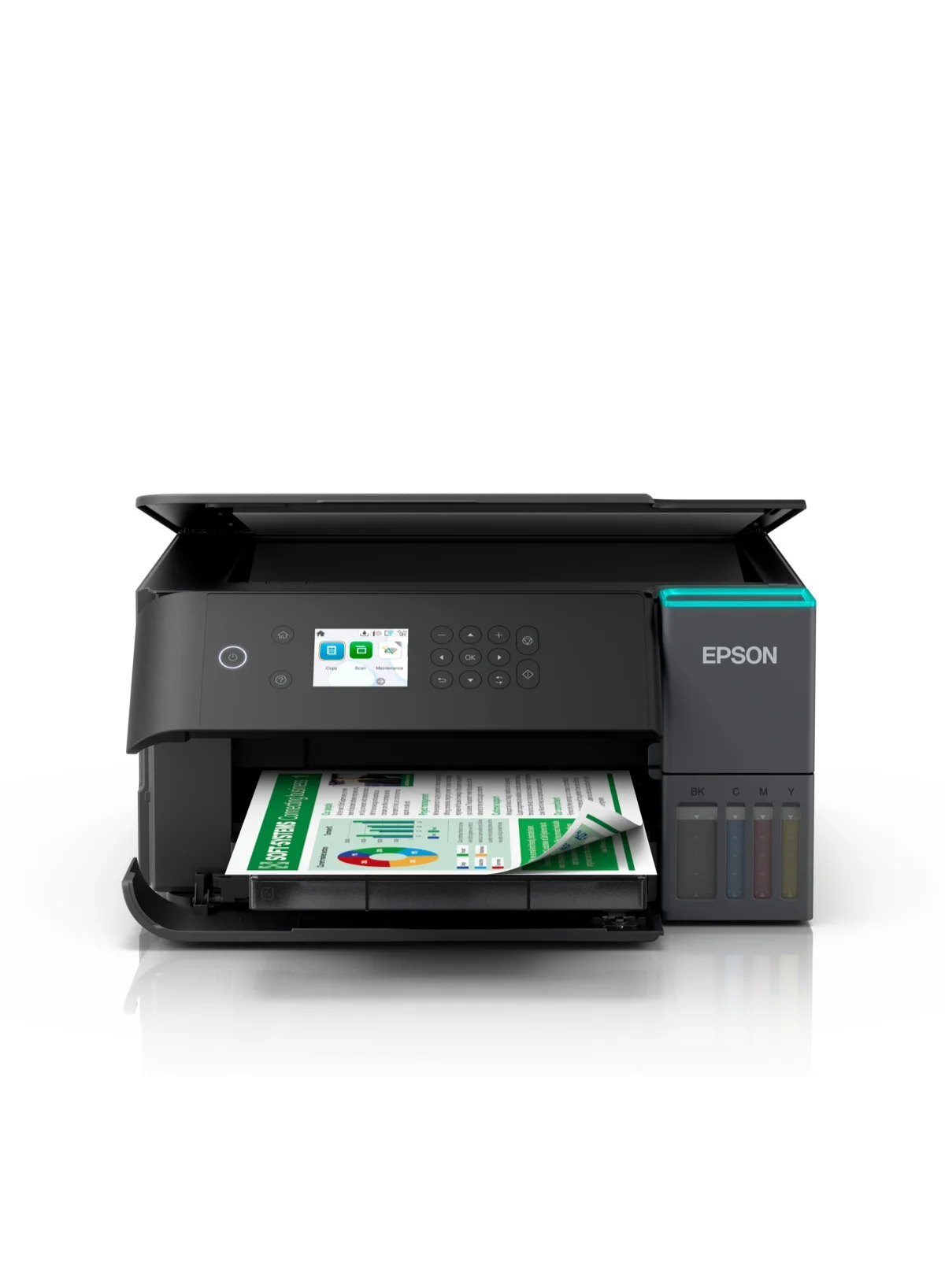 Premium All-in-One Ink Tank Printer A4 Wi-Fi Wireless Office Document Solution (Black) c2hd9
