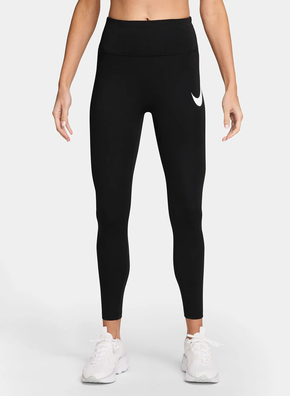 Athletic High-Rise 7/8 Running Leggings Moisture-Wicking Performance Tights for Women (Black, Medium) zsadv
