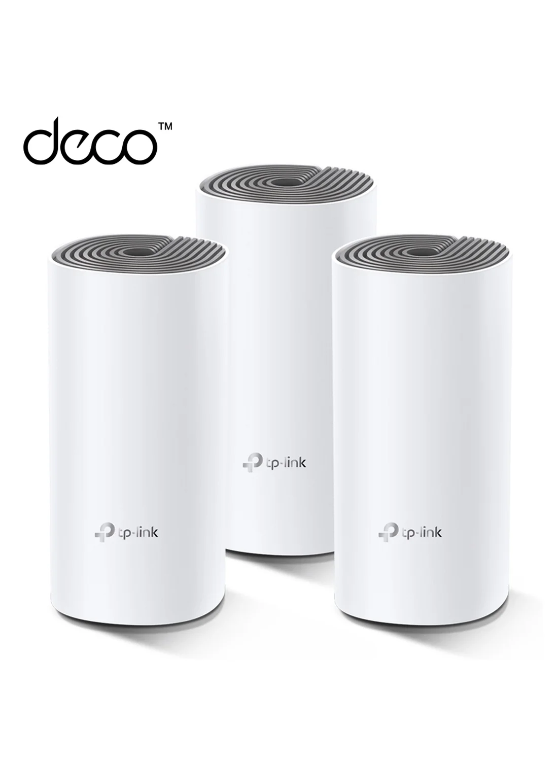 Premium Whole Home Mesh Wi-Fi System AC1200 Dual-Band Router for Seamless Connectivity (White, 3-Pack) nujk4