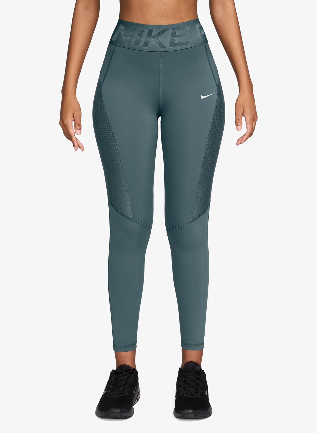 Athletic Pro Sculpt High-Rise Tights Moisture-Wicking Performance Leggings (Black, Medium) dawpk