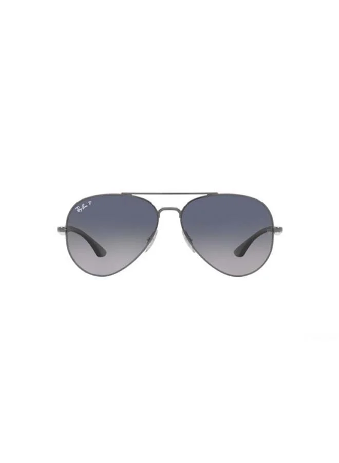 Premium Pilot Sunglasses Unisex Classic Metal Frame UV Protection (Grey, 58 mm) fogxz