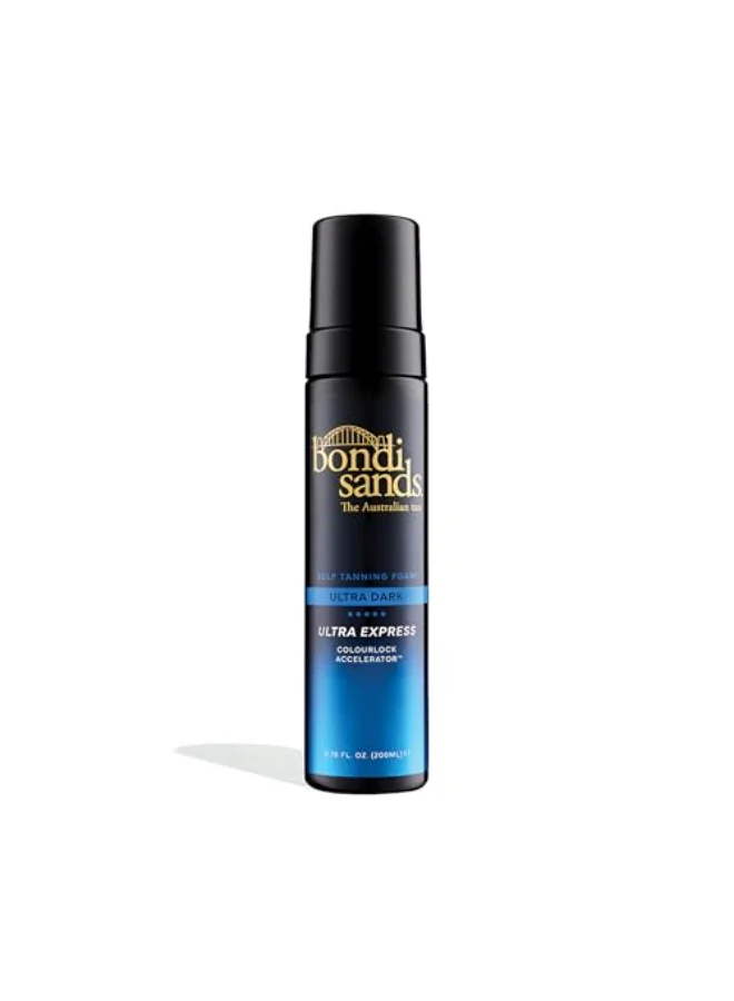 Bondi Sands Ultra Express Self Tanning Foam Lightweight Streak-Free Formula (200 mL) uo49u