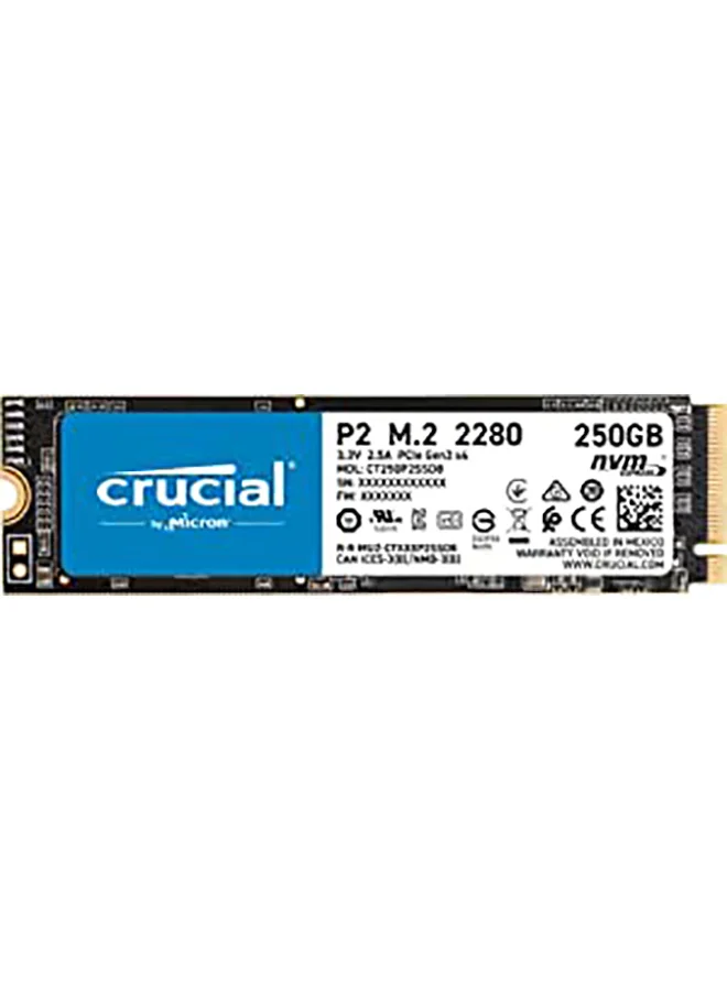 Premium NVMe PCIe M.2 SSD Internal Solid State Drive (250 GB, High-Speed Performance) gqitx