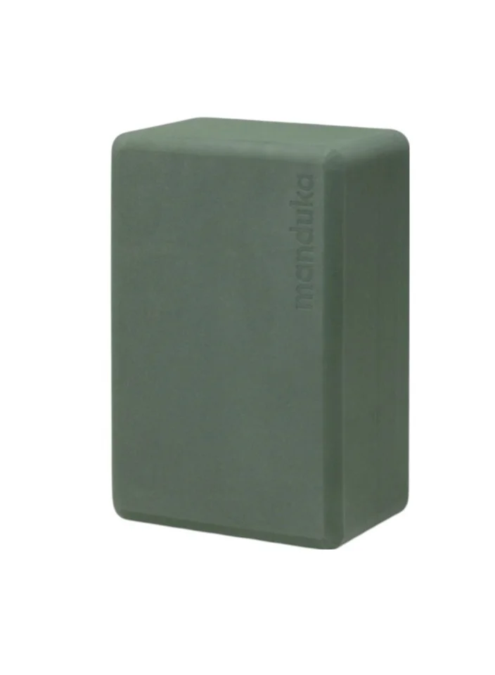 Premium Recycled Foam Yoga Block High-Density Support for Stretching and Balance (Sage, 23 cm x 15 cm x 10 cm) 1n4xa