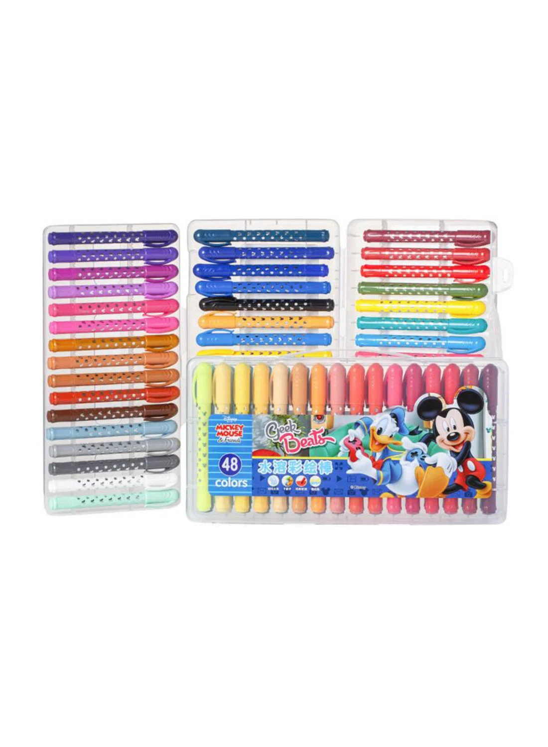 Cartoon Character Themed Drawing Pen Set (Multicolour, 48-Piece) 3t1kz