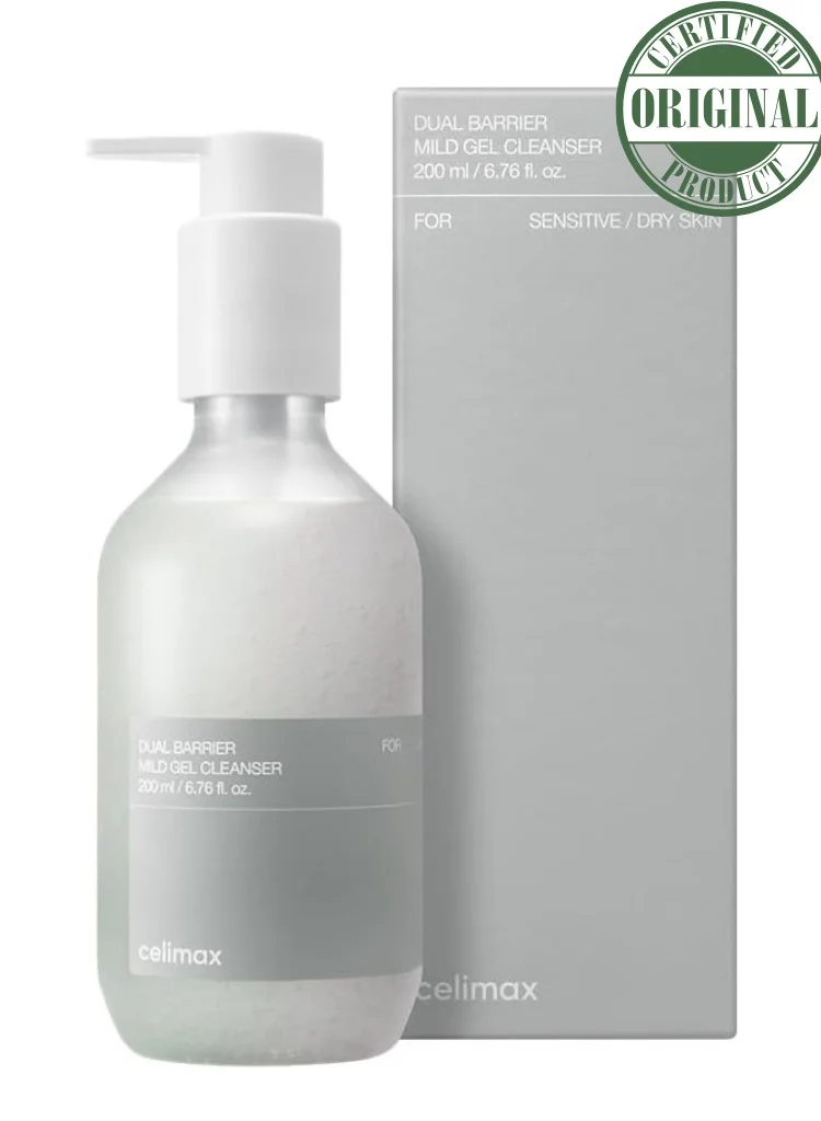 Celimax Dual Barrier Mild Gel Cleanser Gentle Hydration Face Wash for Sensitive Skin (150 mL) odmex