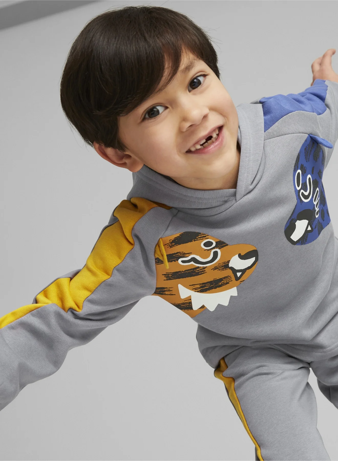Sport T7 Kids Hoodie Premium Cotton Blend Pullover Sweatshirt for Boys and Girls (Size 120 cm) hh38l