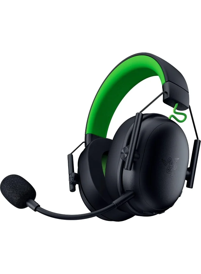 Premium Wireless Gaming Headset with 50mm Drivers and Cardioid Microphone (Black, Universal Compatibility) 27nwv