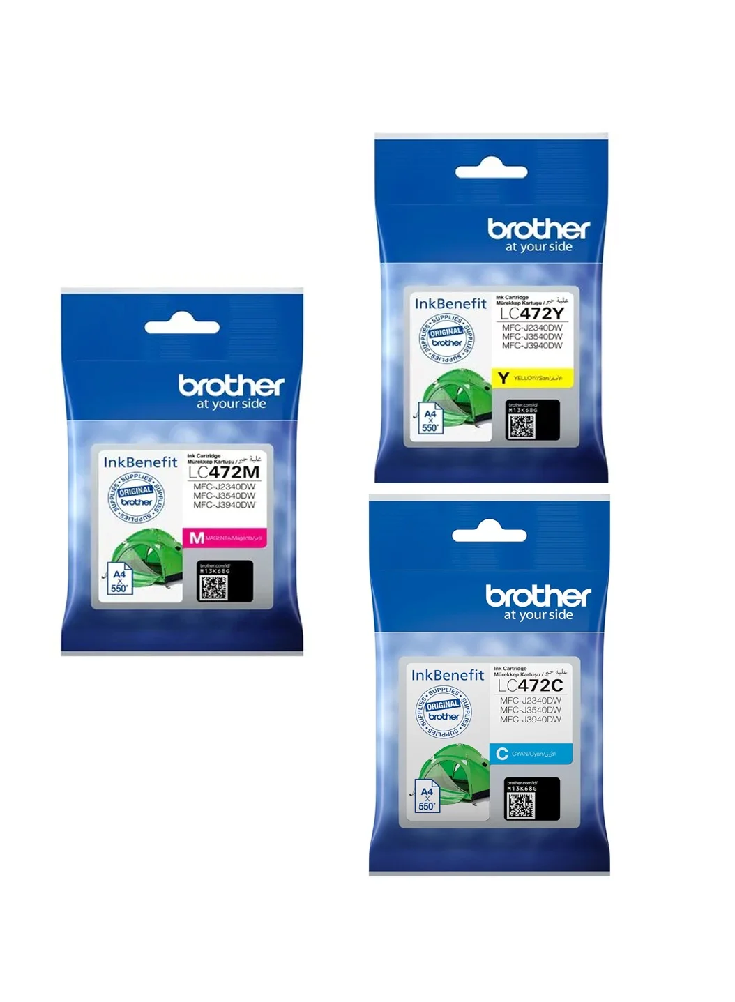 Premium Ink Cartridge Replacement for Office Printers (Yellow, 550 Page Yield) ej6p9
