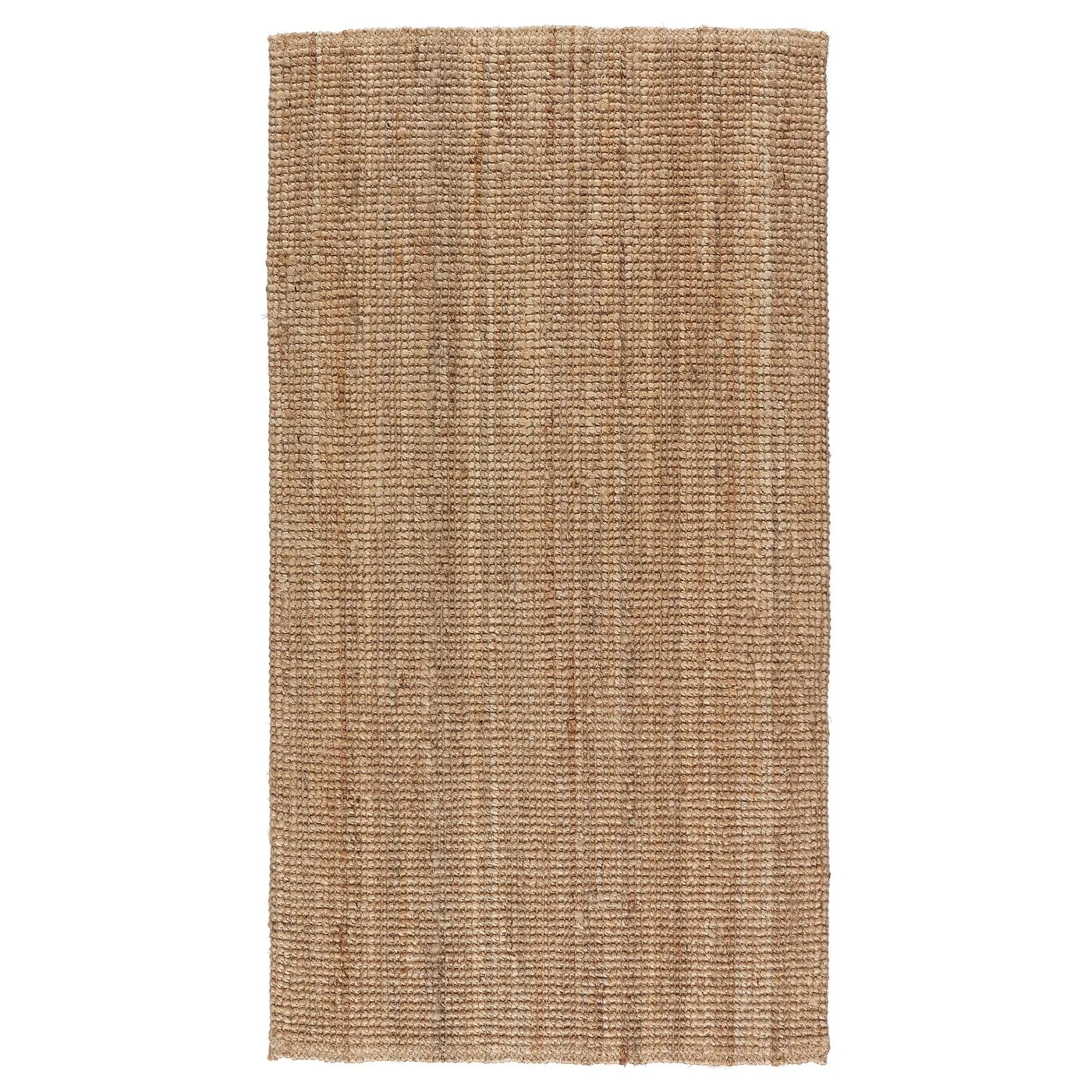 Baitique Flatwoven Jute Rug Premium Natural Fiber Floor Covering (Natural, 80x150 cm) mrxcg