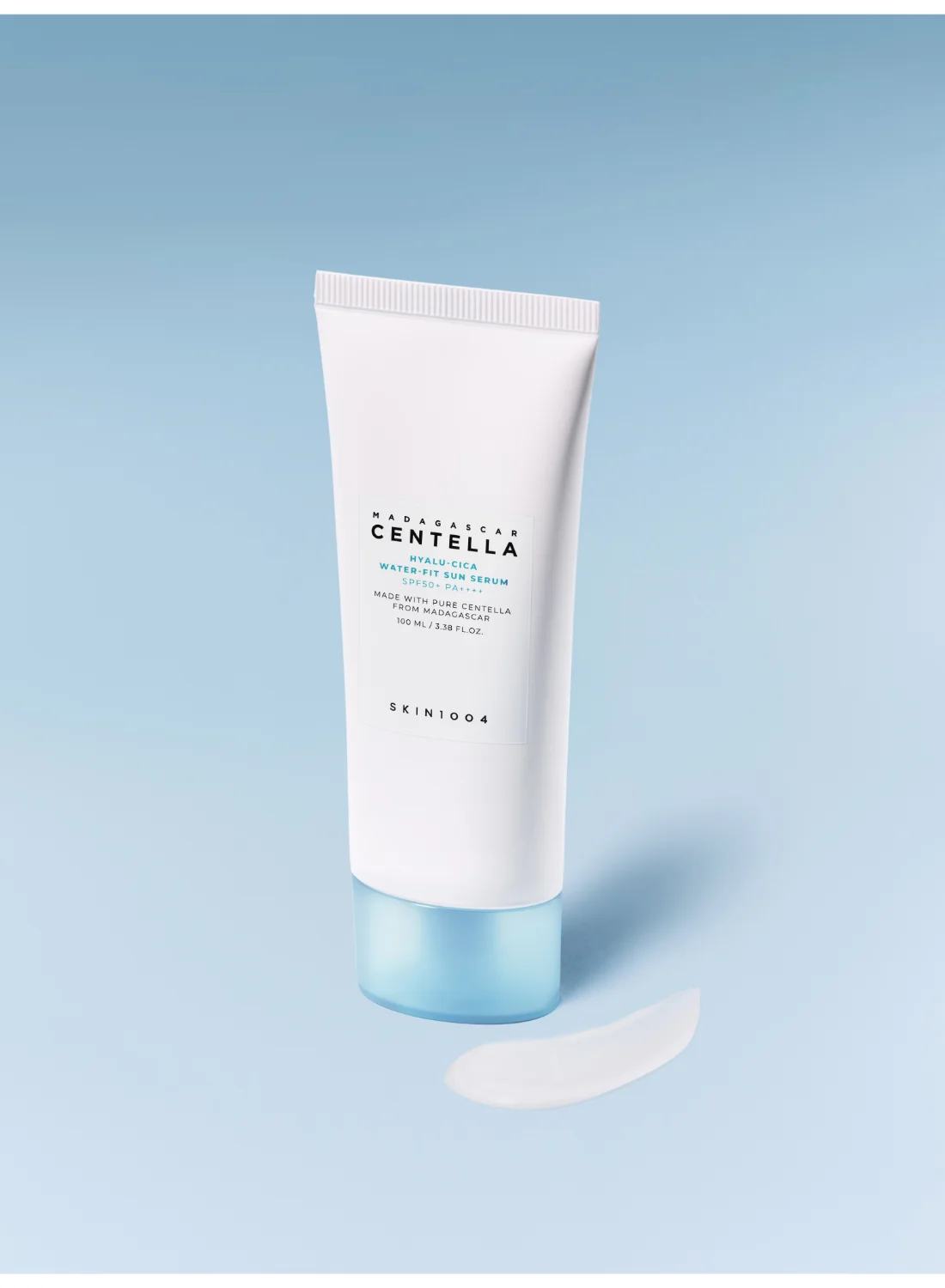 SKIN1004 Madagascar Centella Hyalu-Cica Water-Fit Sun Serum Lightweight Hydrating SPF50+ (100 mL) jeq69