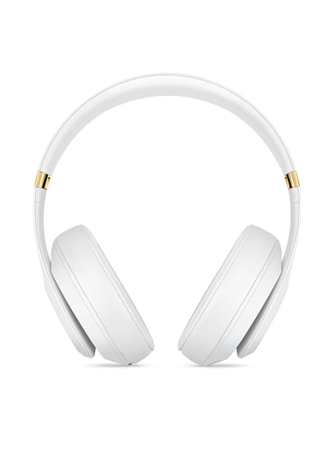 Premium Audio Wireless Over-Ear Headphones Noise-Cancelling Bluetooth Headset (White) ht92c
