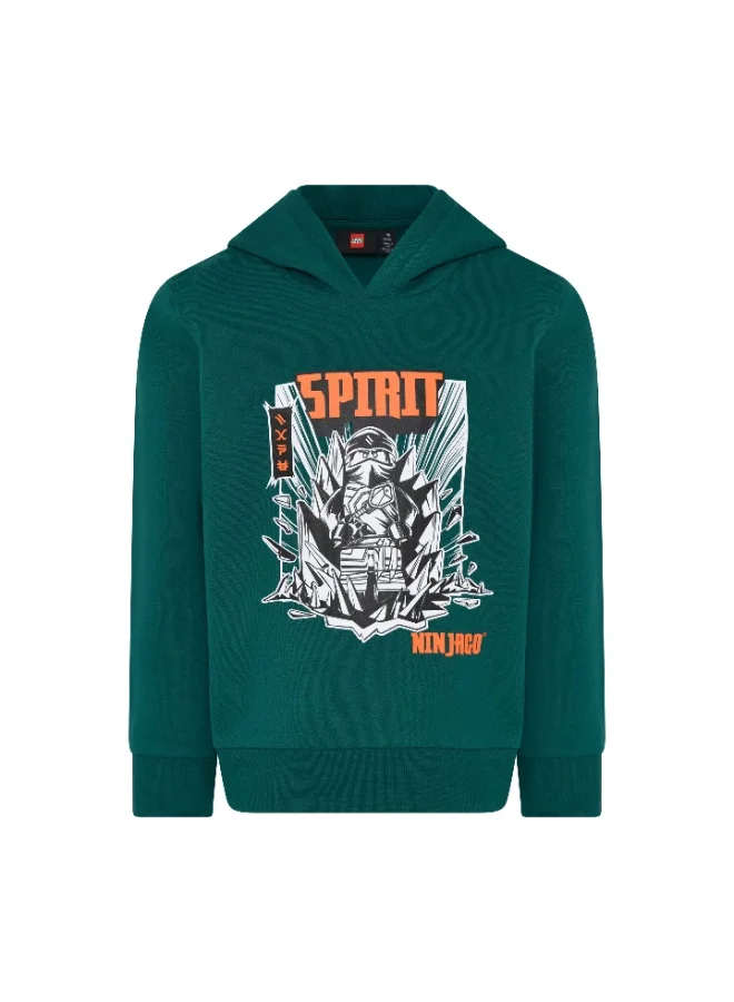 Premium Graphic Pullover Hoodie for Kids Comfortable Cotton Blend Casual Wear (Size 120cm) mguqz