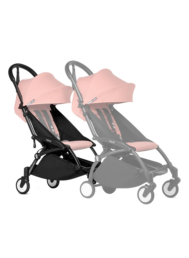 Premium Stroller Connector Attachment for Double Configuration (Black, Single Pack) ecec9
