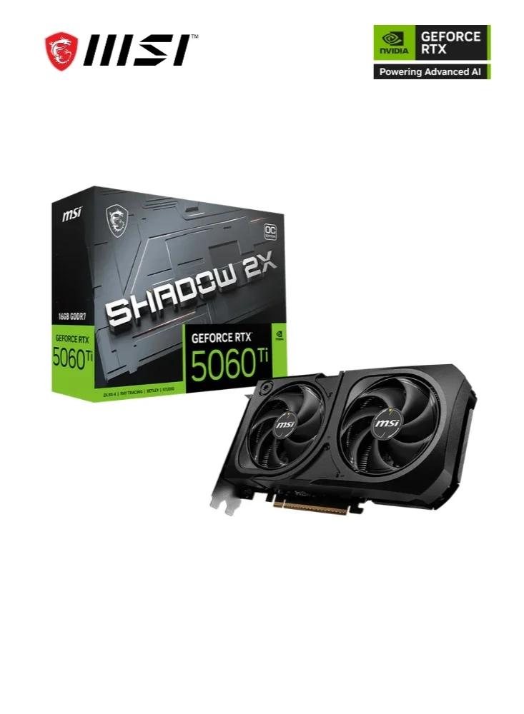 Premium Dual-Fan Graphics Card 16GB GDDR7 128-bit High-Performance Gaming GPU (16GB) kt6it
