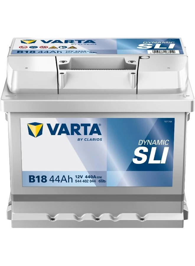 Premium Automotive Starter Battery 12V 44Ah 440A (Blue, 44Ah) jh1gq
