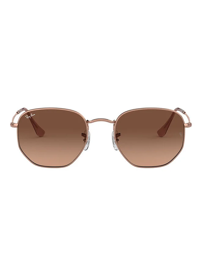 Premium Hexagon Sunglasses Lightweight Metal Frame UV Protection Eyewear for Men and Women (One Size) drqfw