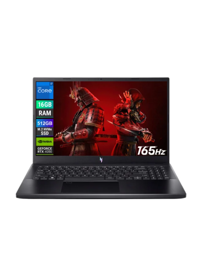 Premium Gaming Laptop 15.6-inch Full HD 144Hz Display, Intel Core i7, 16GB RAM, 512GB SSD, RTX 4050 Graphics (Black, 15.6-inch) ri6q2