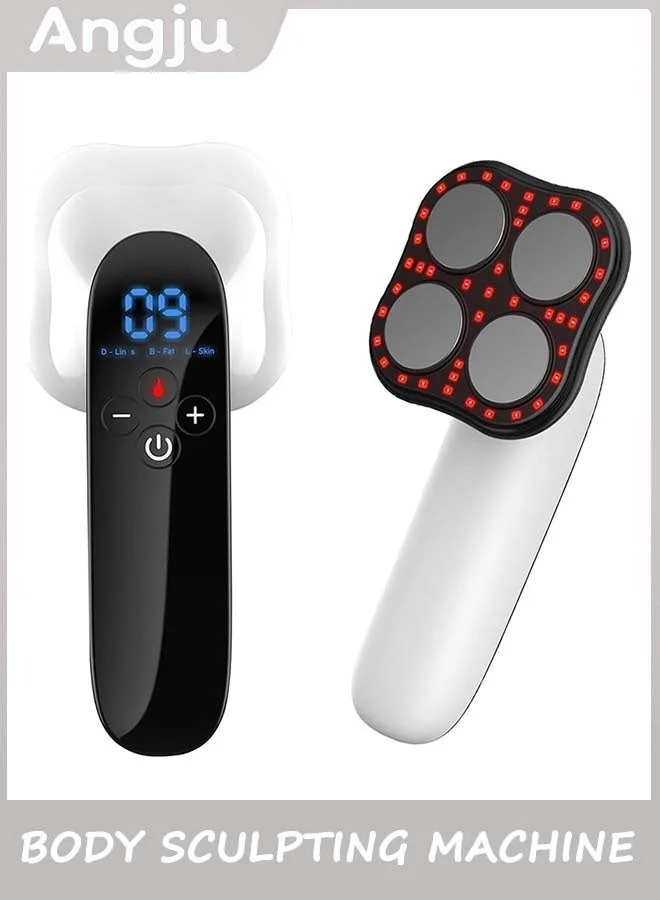 Angju Body Sculpting Massager Handheld Vibration Tool for Belly Waist Arm Leg (Premium Shaping Device) zbur2