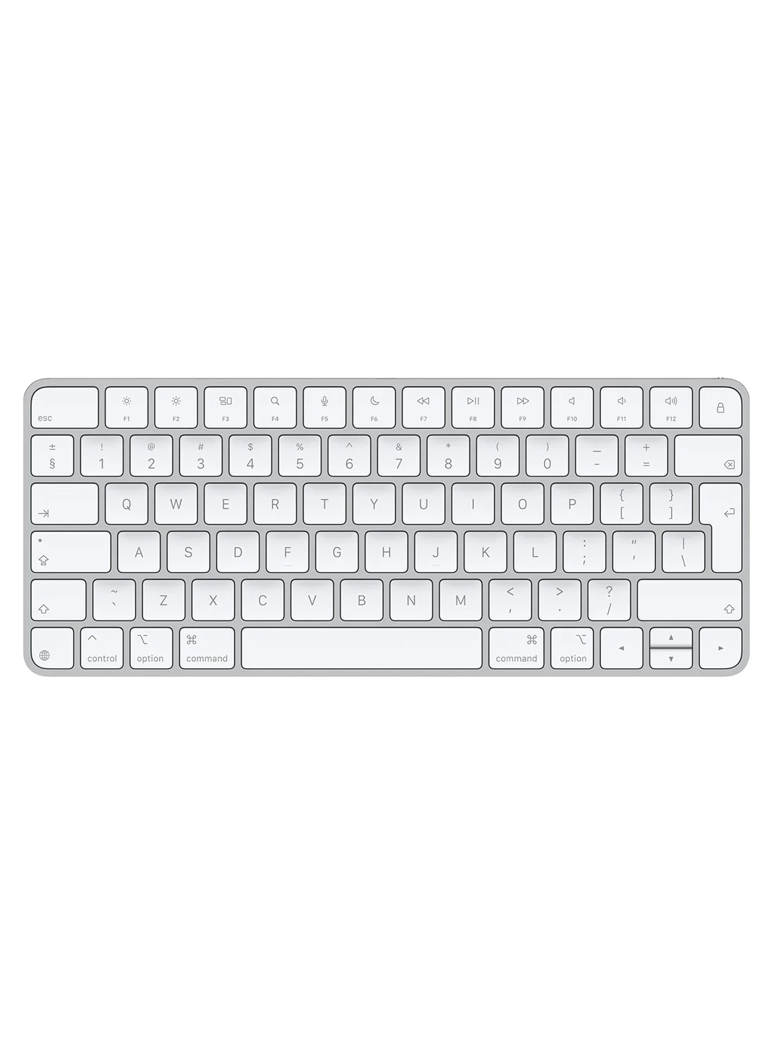 Premium Smart Wireless Keyboard with USB-C Port International English Layout (White) gyapr