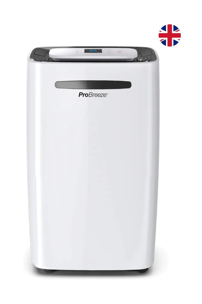 Pro Breeze 20L Dehumidifier with Digital Humidity Display and Laundry Drying Mode (20L Capacity) fdida