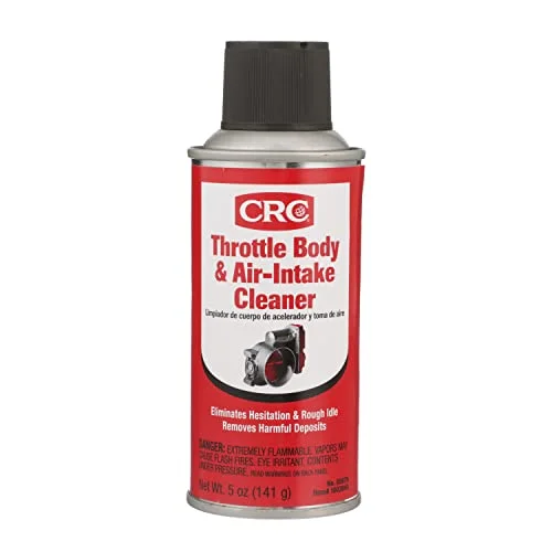 CRC Throttle Body and Air Intake Cleaner for Fuel Injected Gasoline Engines (142 g) 4un8n