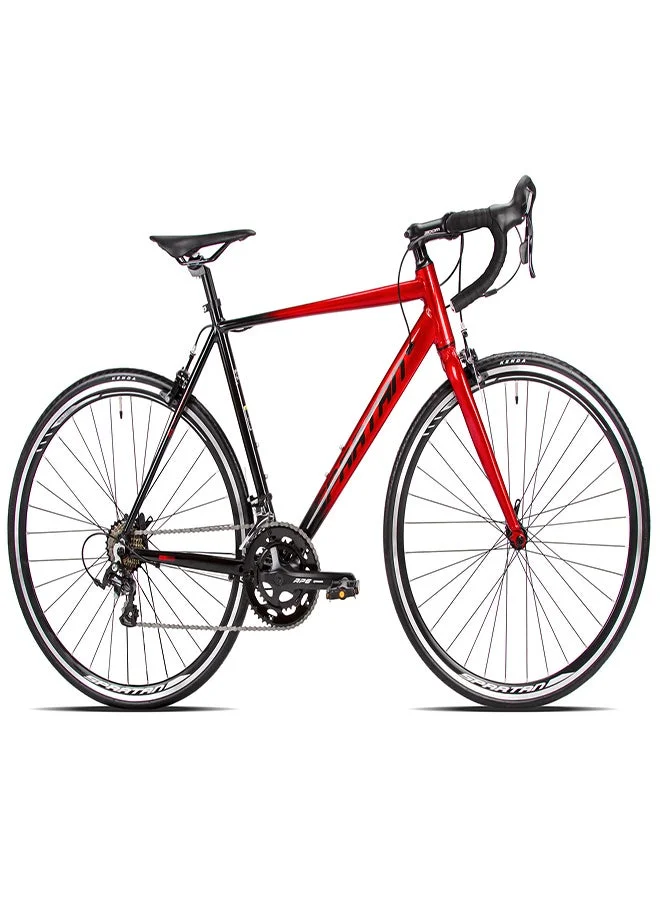 Spartan Road Bike 14-Speed Racing Bicycle (Lava Red, 28 Inch Wheel) dvu1o