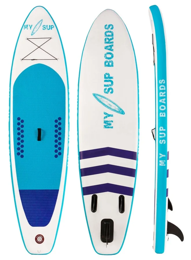 SHARMAX Inflatable Stand Up Paddle Board 2-in-1 Kayak Set with Adjustable Seat (Dual-Layer PVC, 320 cm) taom4