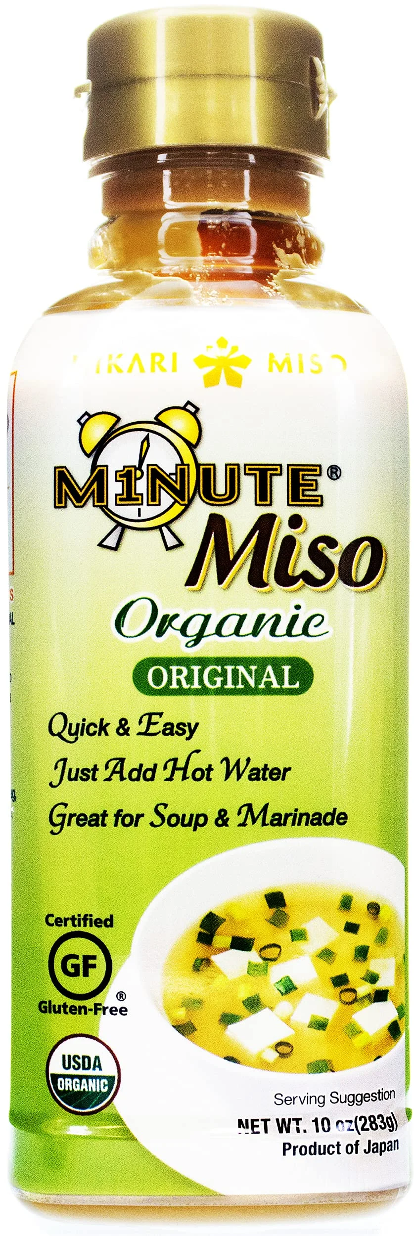 Hikari Miso Minute Instant Miso Soup Premium Authentic Japanese Flavor (283 g) ybizd