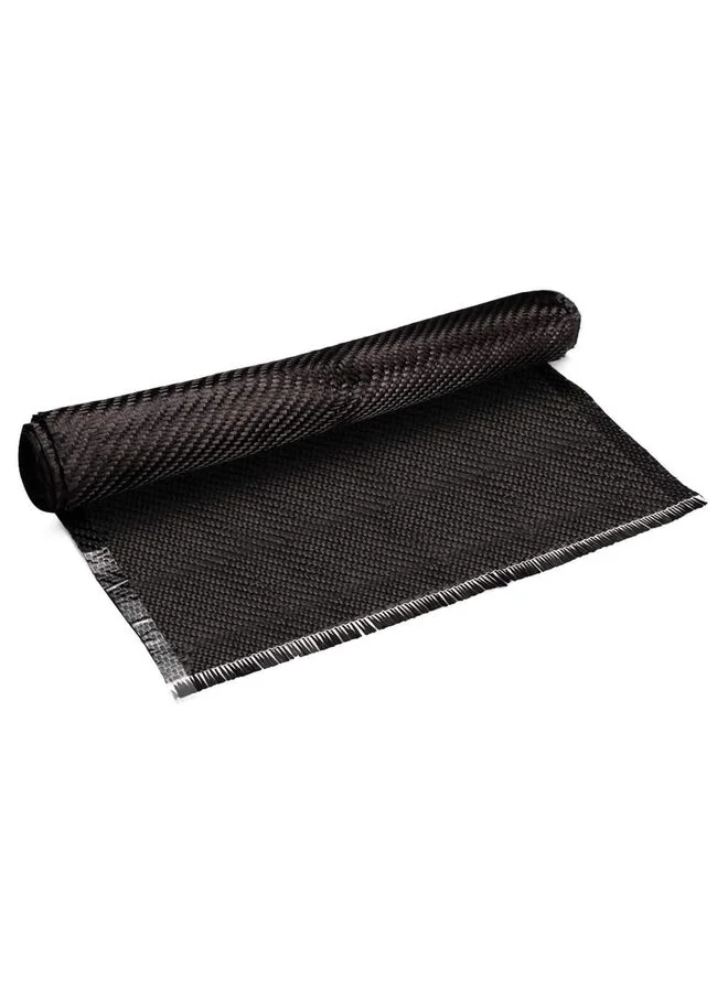LAMAY Carbon Fiber Fabric Sheet (30.5cm x 152cm) Twill Weave Premium Material for Automotive Repair and Structural Reinforcement sevnd