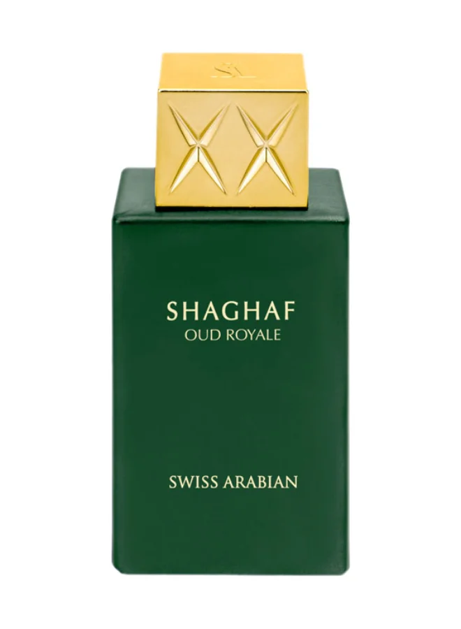 Swiss Arabian Shaghaf Oud Royale Eau de Parfum Premium Fragrance for Men and Women (75 mL) mouws