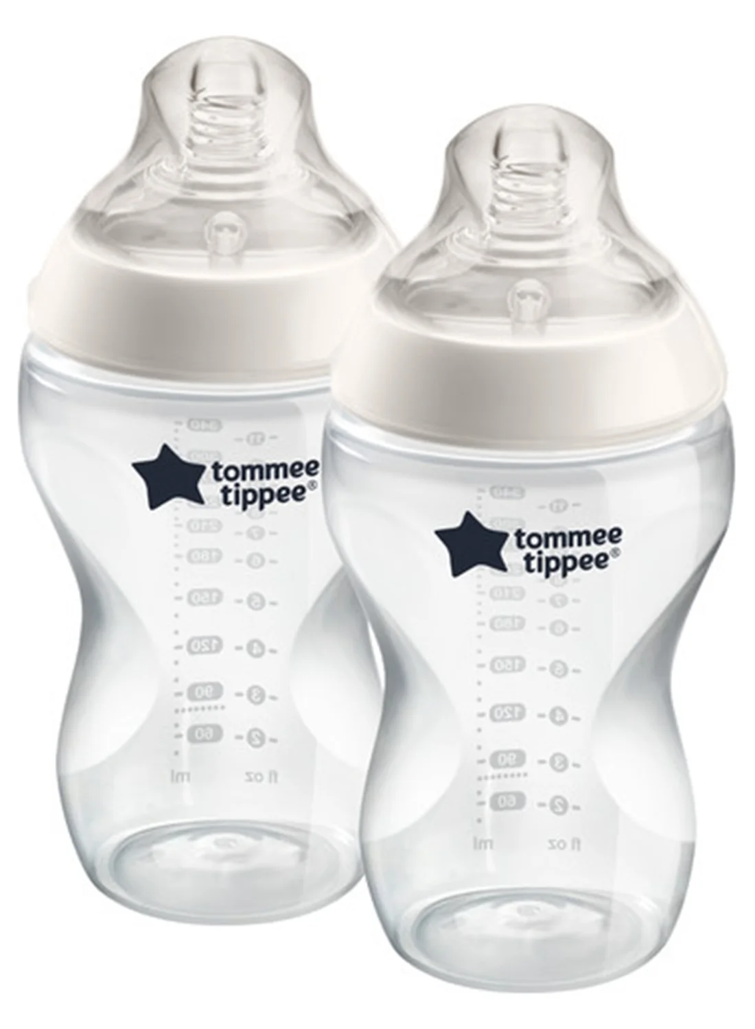 Premium Baby Feeding Set Ergonomic Anti-Colic Design (White, 2 x 340 mL) ee8sp