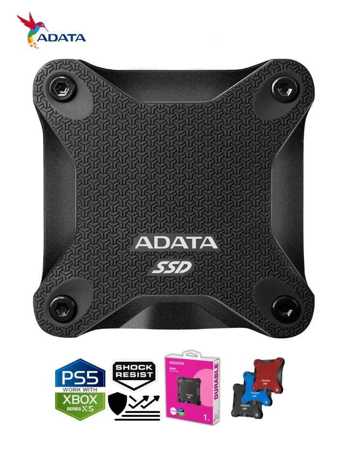 ADATA SD620 External Solid State Drive 1TB Portable SSD High-Speed USB 3.2 Gen2x2 Type-C Shock-Resistant Storage for Gaming and Data Transfer zdyyk