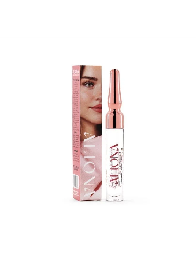 Aliona Lash and Brow Serum Premium Conditioning Formula for Fuller-Looking Lashes and Brows (10 mL) cejtn