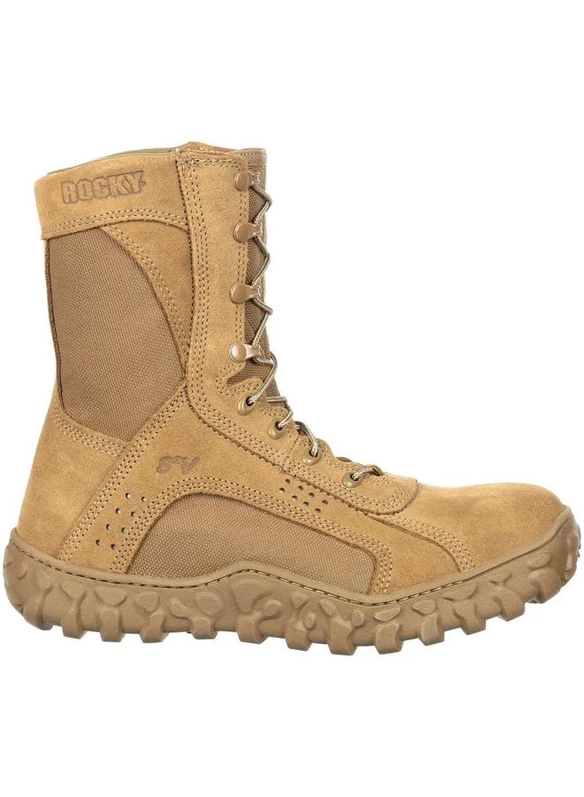 Premium Tactical Military Boots Steel Toe Heavy-Duty Footwear for Men (Black, 7.5 US) 6mbjq