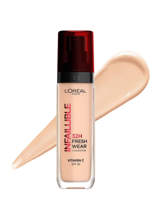 Fresh Wear Liquid Foundation SPF 25 with Vitamin C (145 Cool Rose, 30 mL) 4uar7
