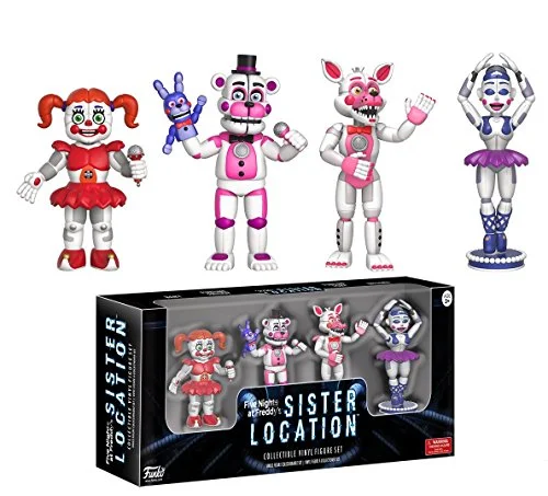 Action Figure Collectible Character Set Five Nights at Freddys Sister Location Theme (15 cm) y1ply