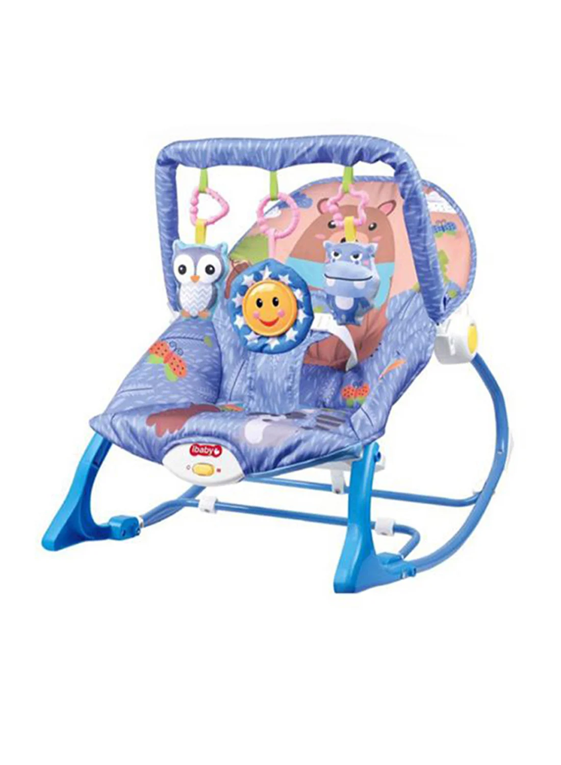 ibaby Foldable Baby Rocking Chair with Music and Vibration (Portable, Kids) zem0m