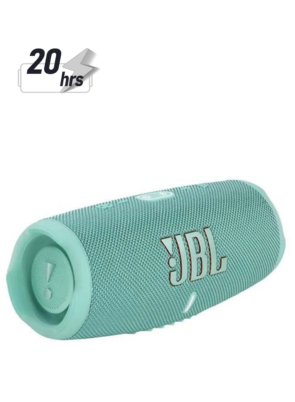 Premium Audio Portable Wireless Speaker with Built-in Powerbank and Dual Bass (Teal, 1 Unit) dxvet